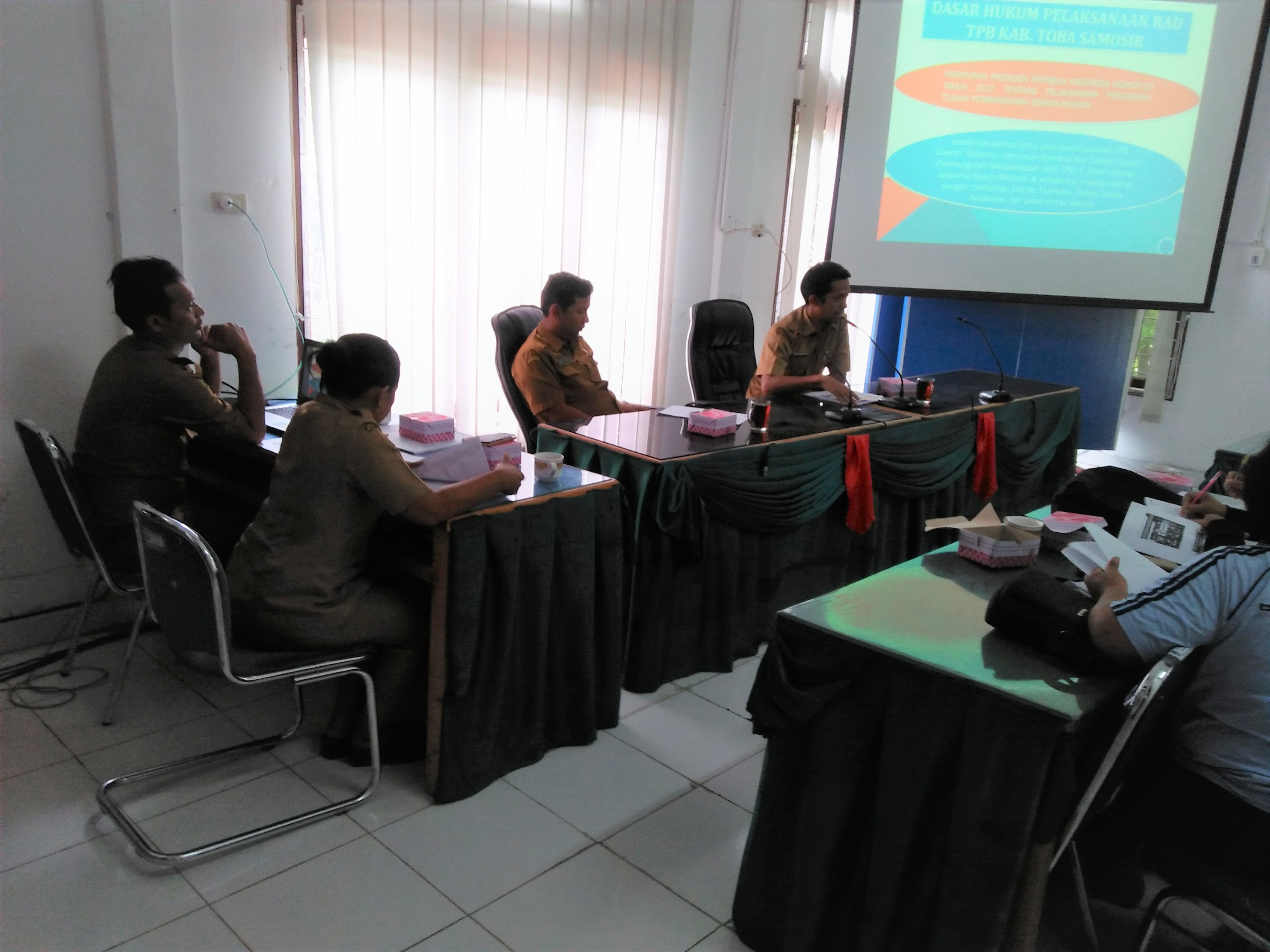 Rapat Koordinasi Tujuan Pembangunan Berkelanjutan (SDGs) Kabupaten Toba Samosir